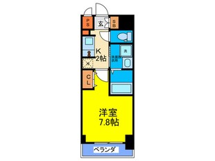 ｴｲﾍﾟｯｸｽみなとCentral Avenue502の物件間取画像